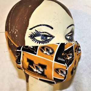 Mizzou University of Missouri Face Mask Washable